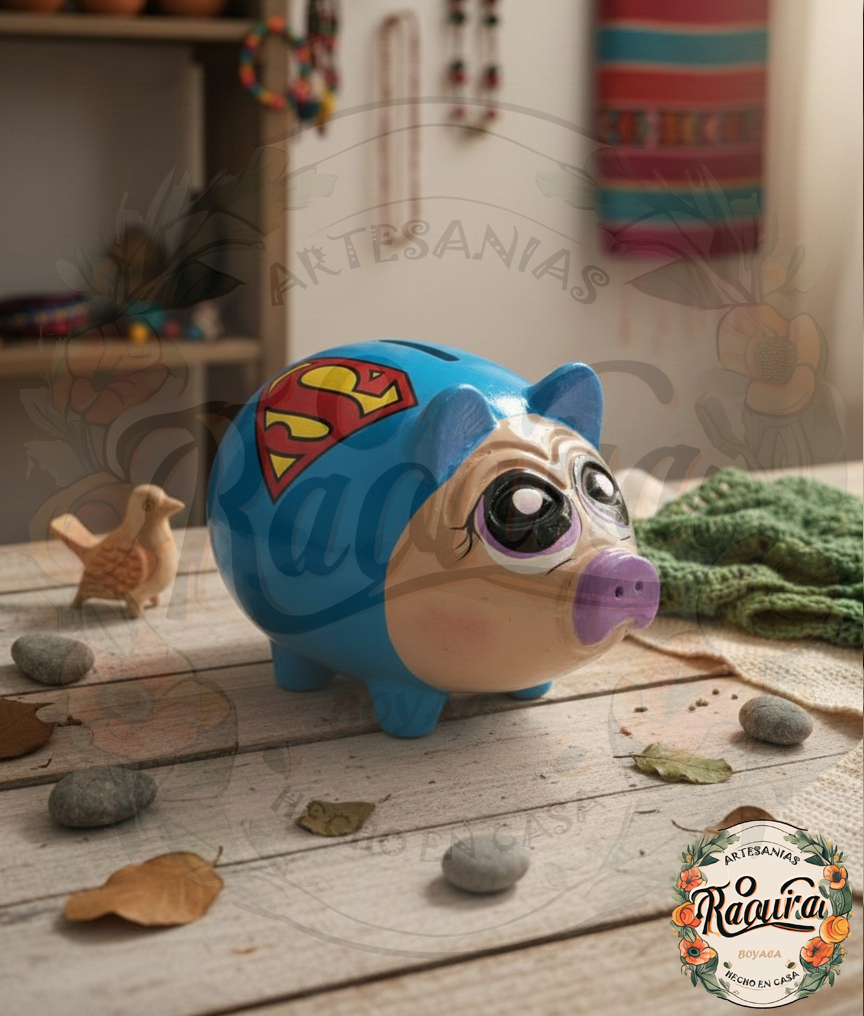 Alcancía Superman