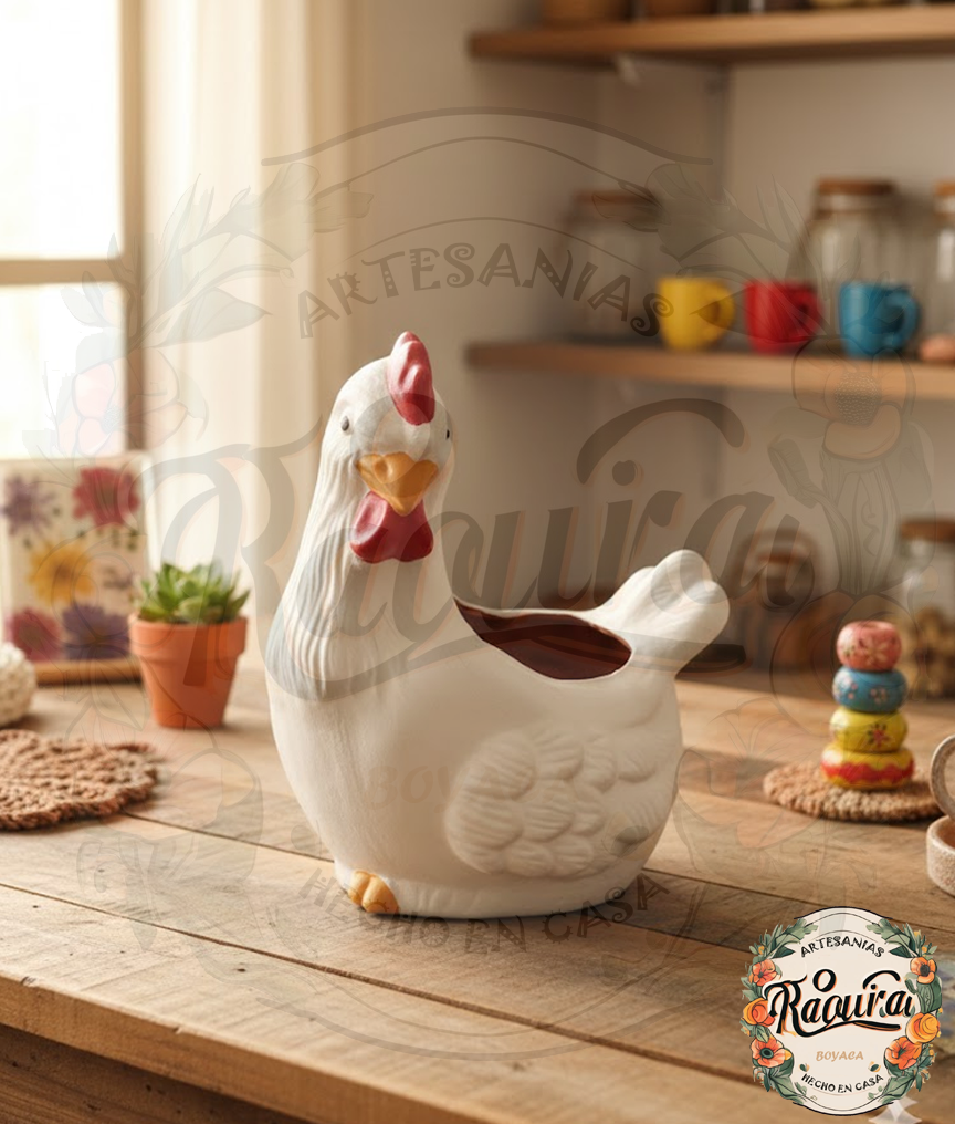 Gallina porta huevos