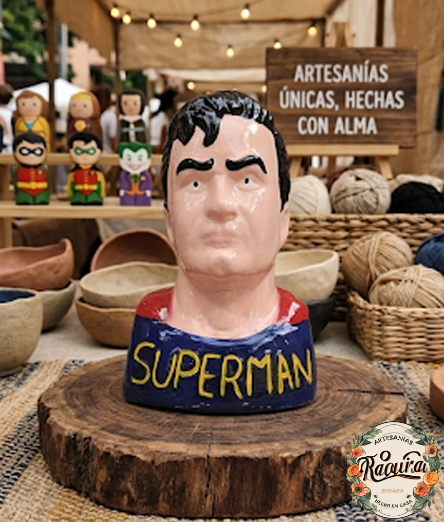 Alcancía Busto Superman DC