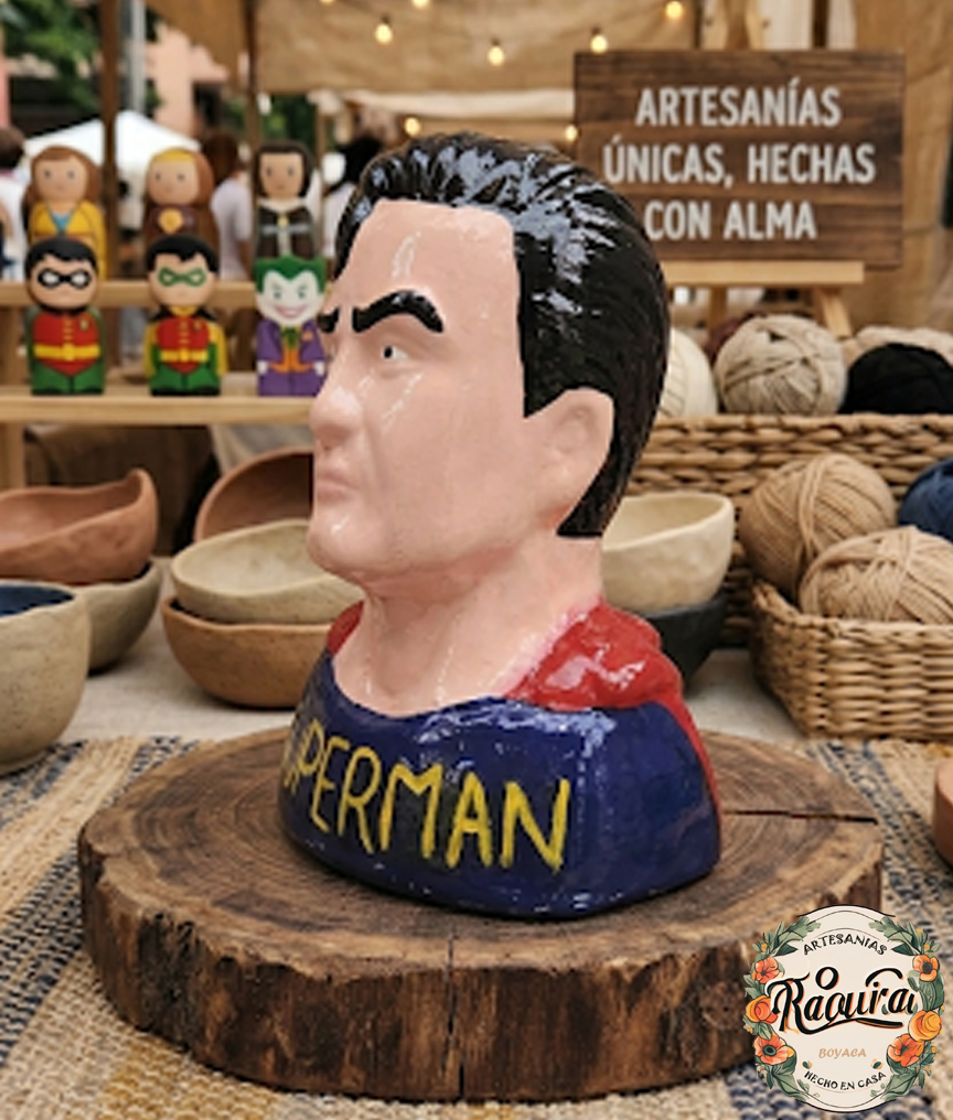 Alcancía Busto Superman DC